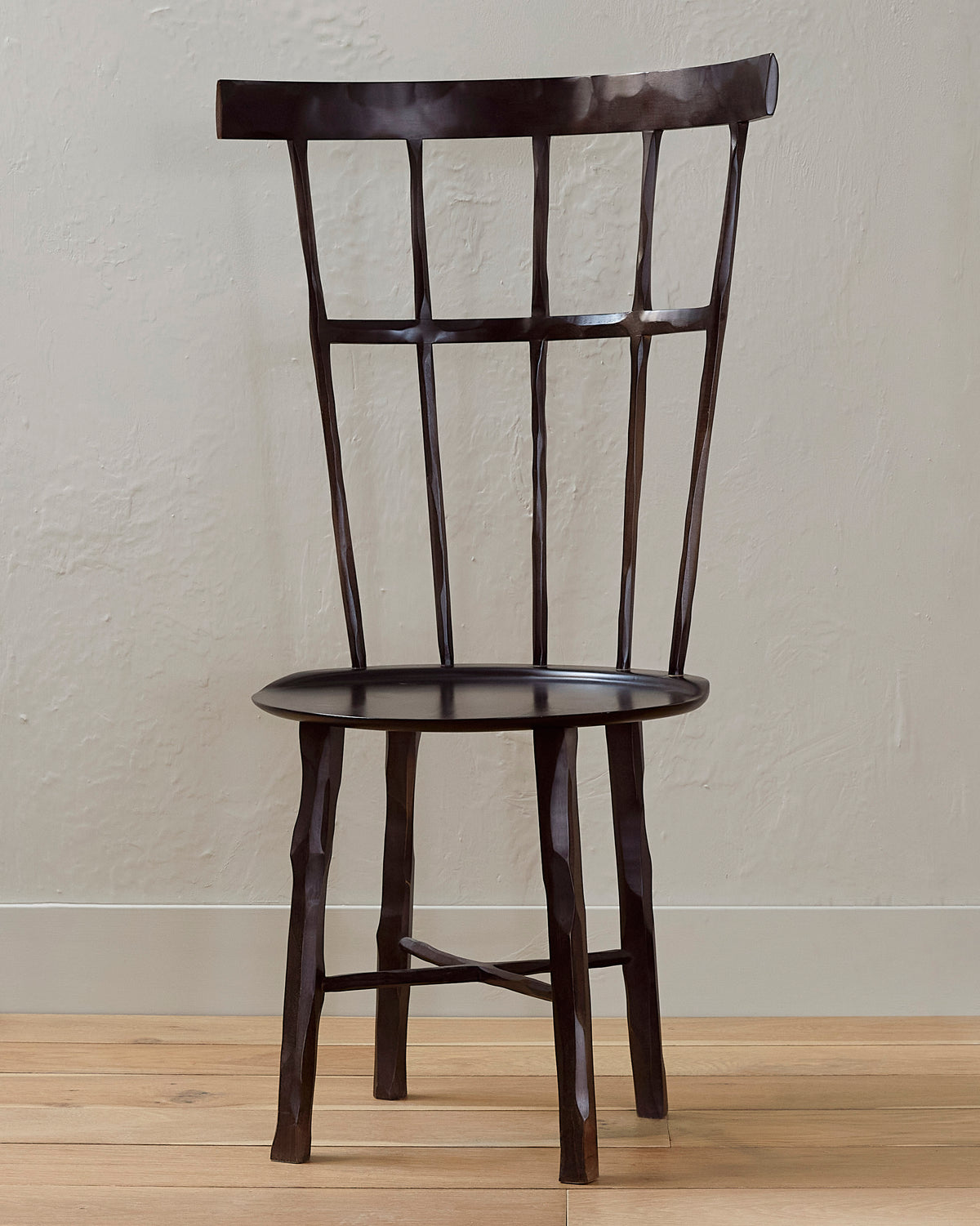 W Chair, Ebonized Maple, Shape C