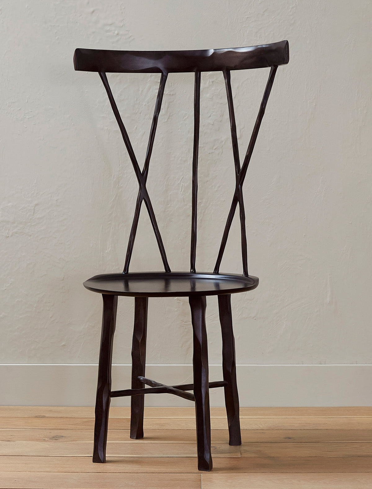 W Chair, Ebonized Maple, Shape D