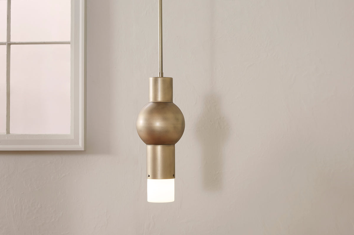 Short, Antique Brass