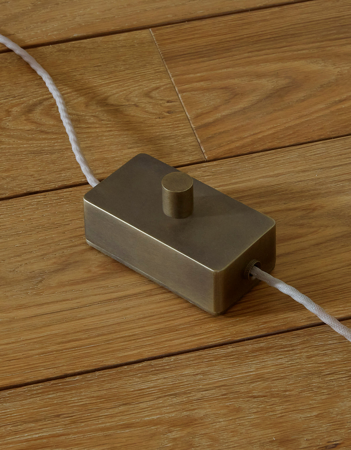 Dimmer Box in Antique Brass