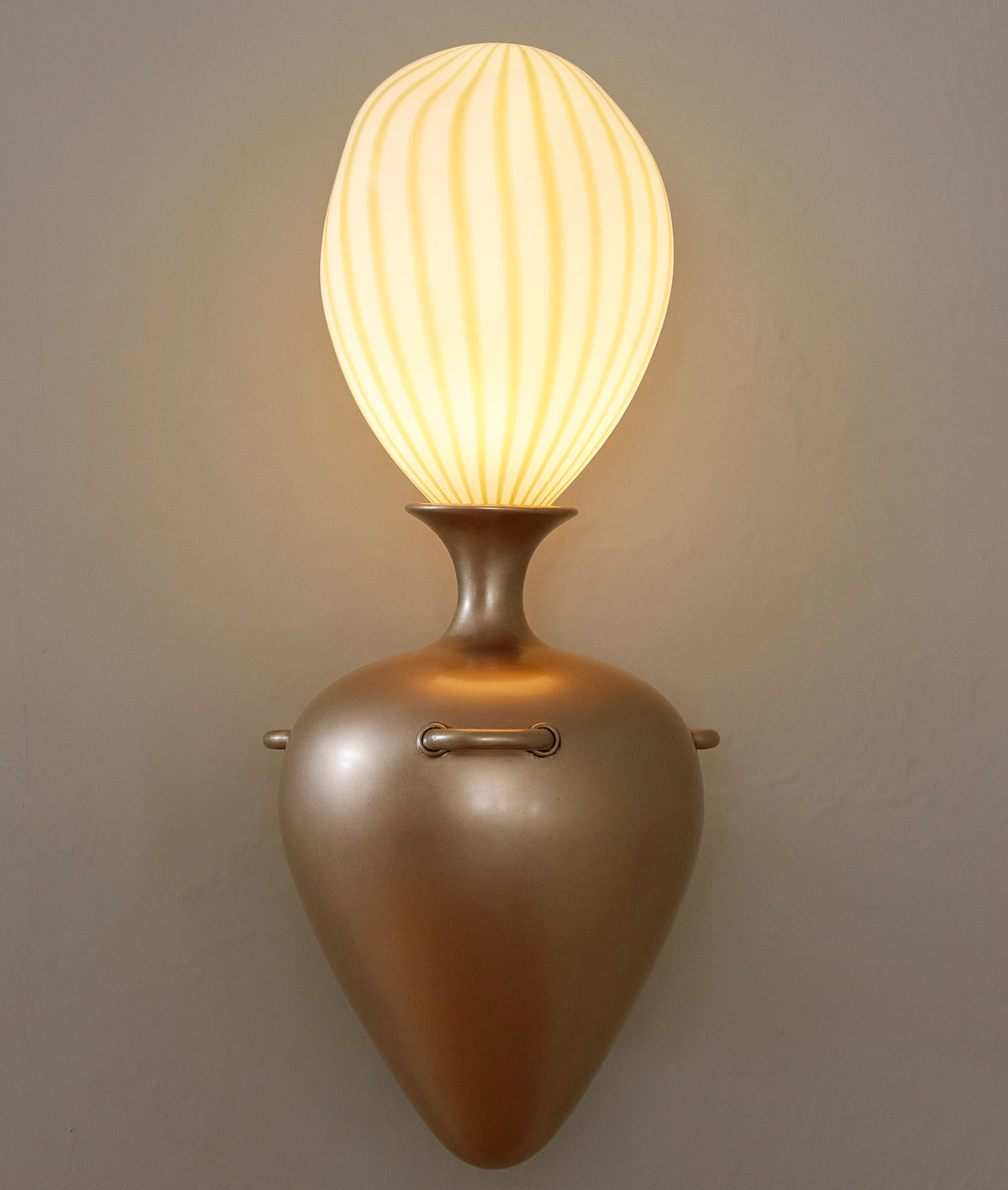 Striped Shade, Satin Bronze