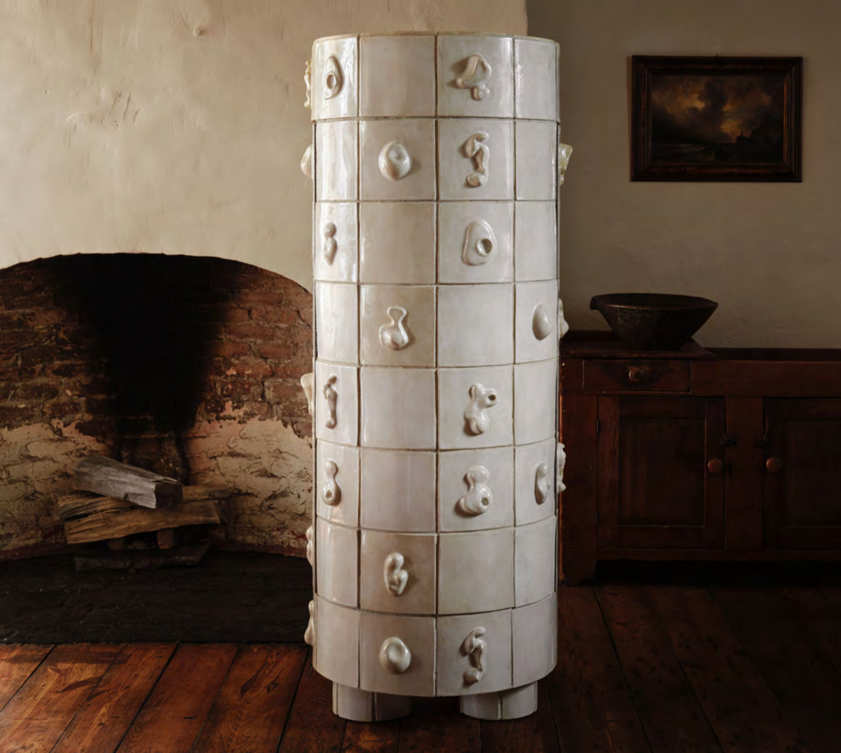Ceramic Bar Cabinet Side 