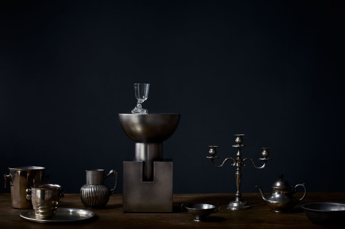 Small, Antique Nickel