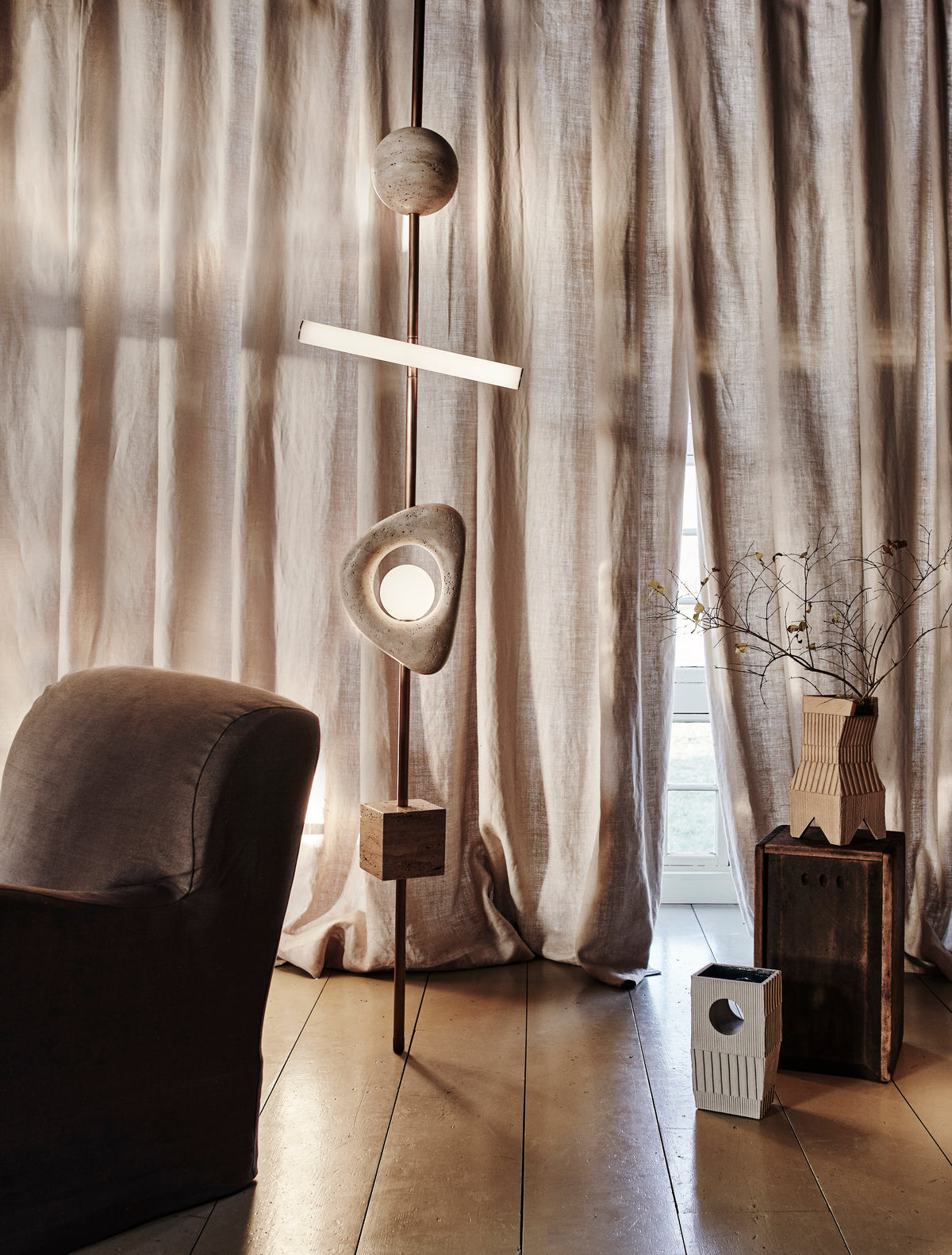 Form Light - Travertine