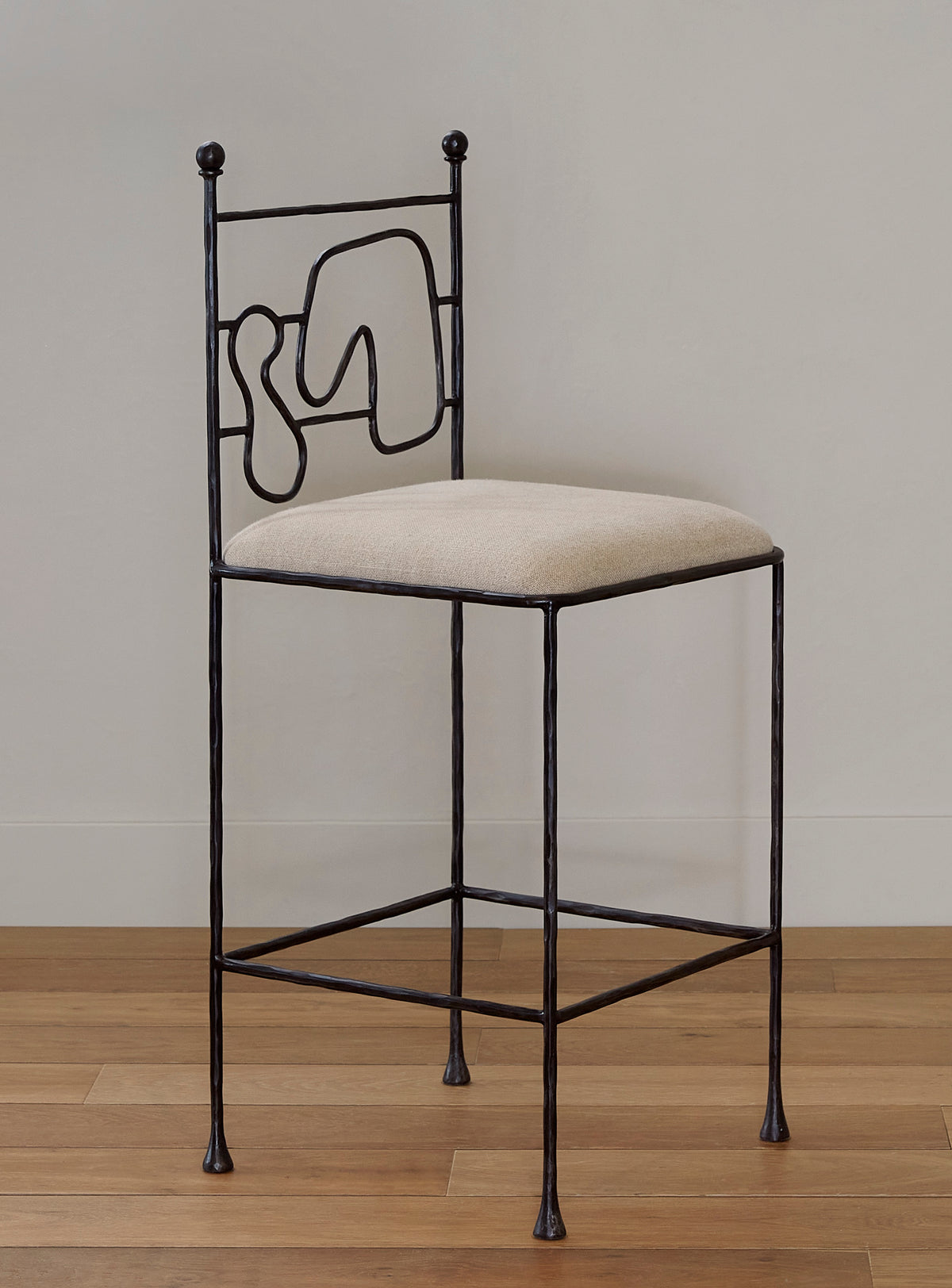 Wrought Iron Counter Stools