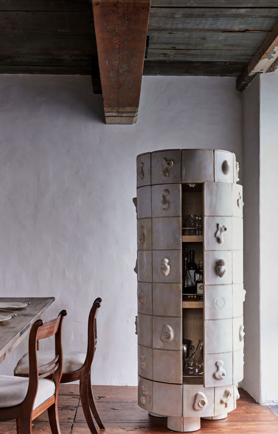 Ceramic Bar Cabinet