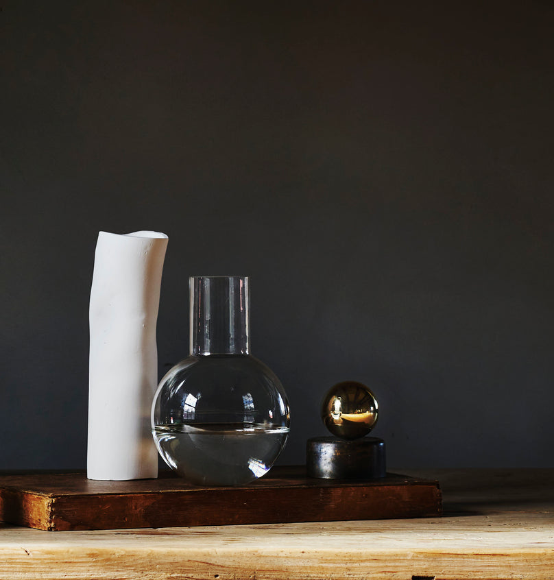 Brass Ball Decanter