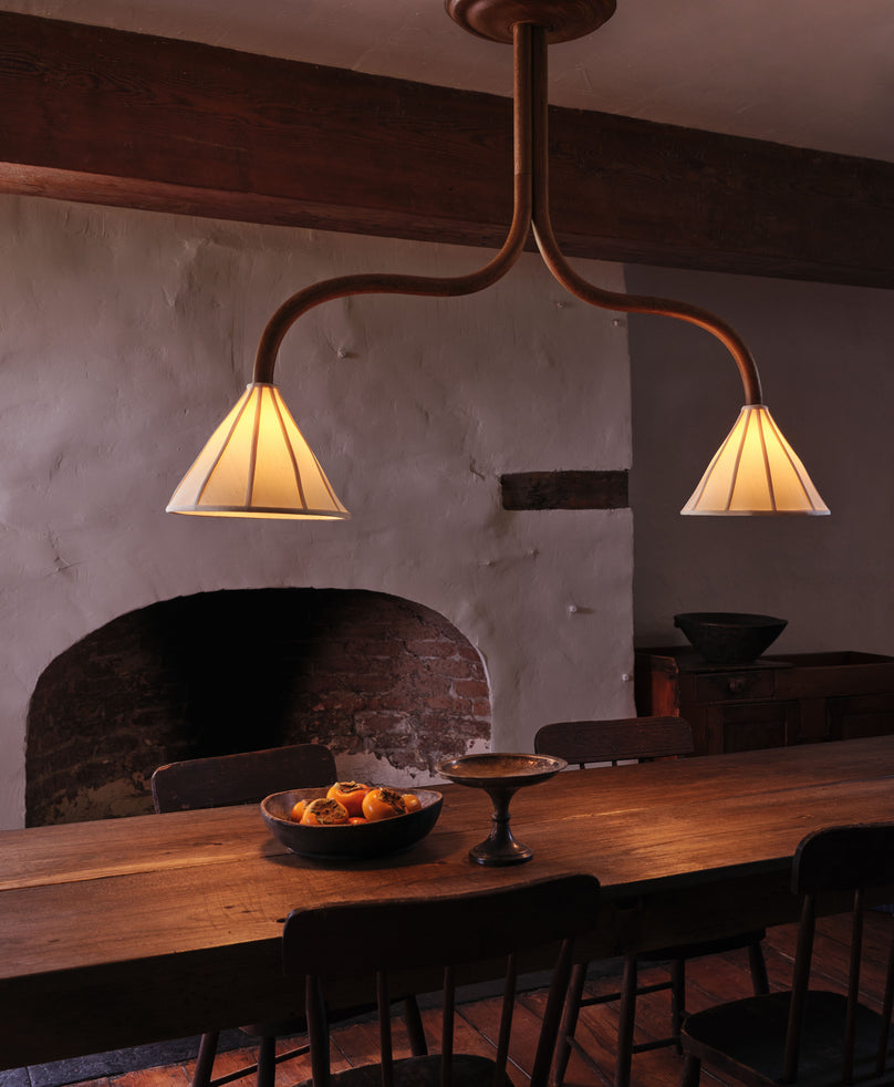 Mulberry Cone Pendant - Duo