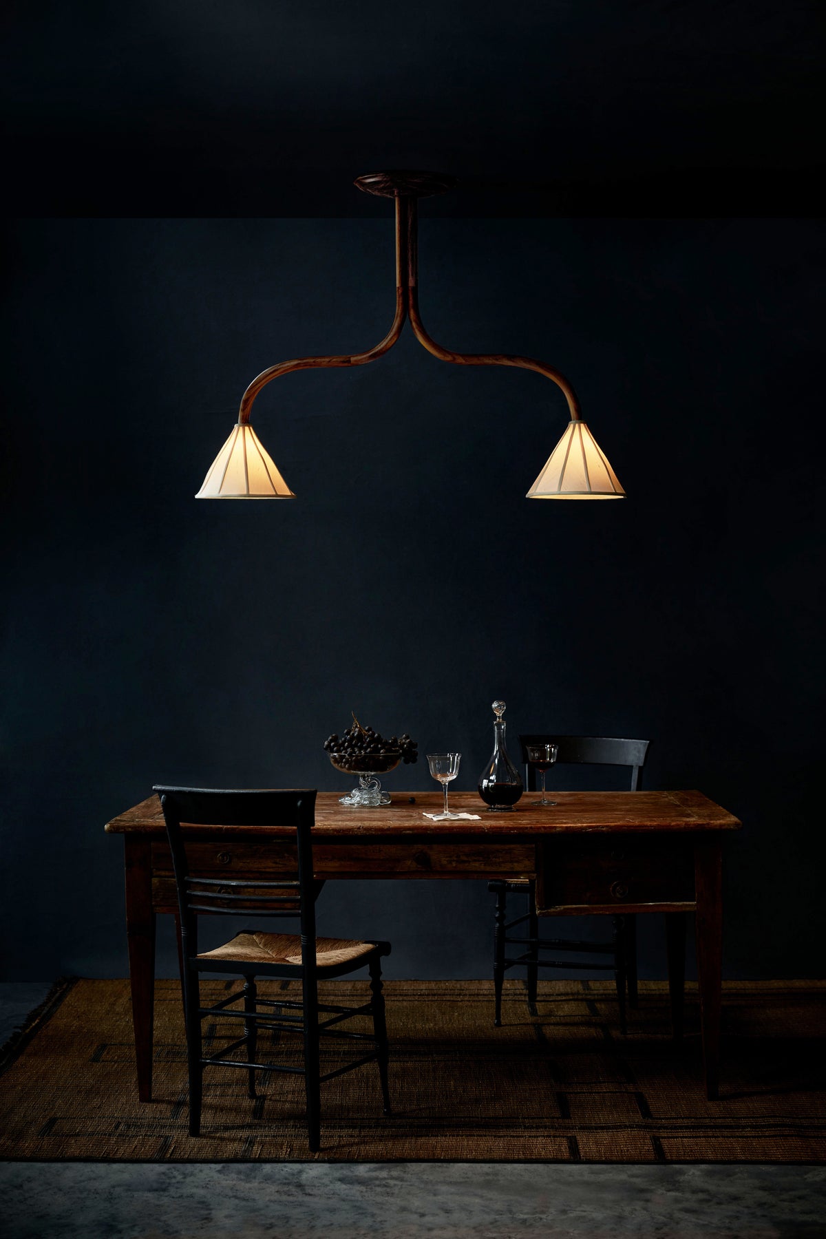 Mulberry Cone Pendant - Duo