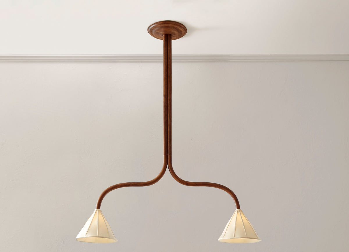 Mulberry Cone Pendant - Duo