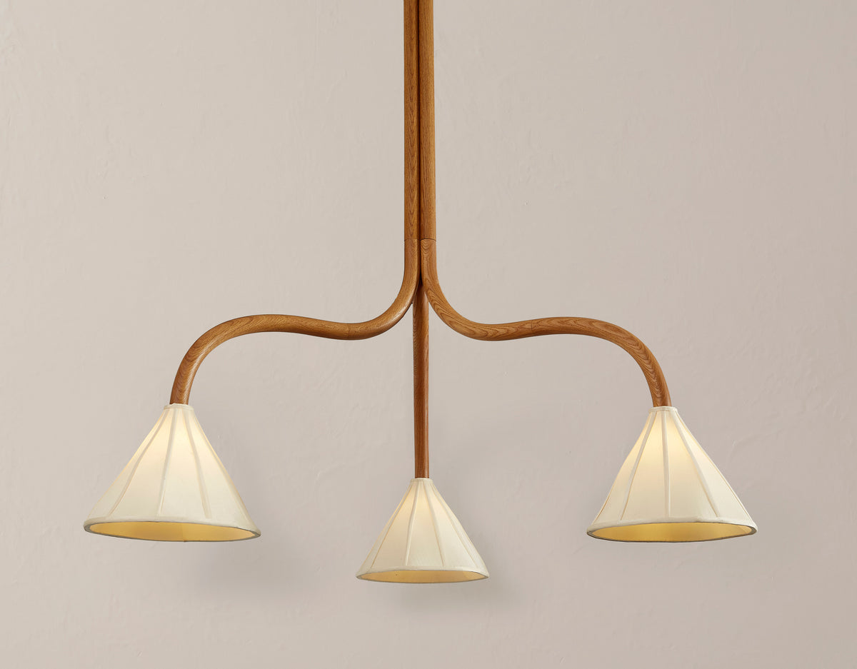 Mulberry Cone Pendant - Trio