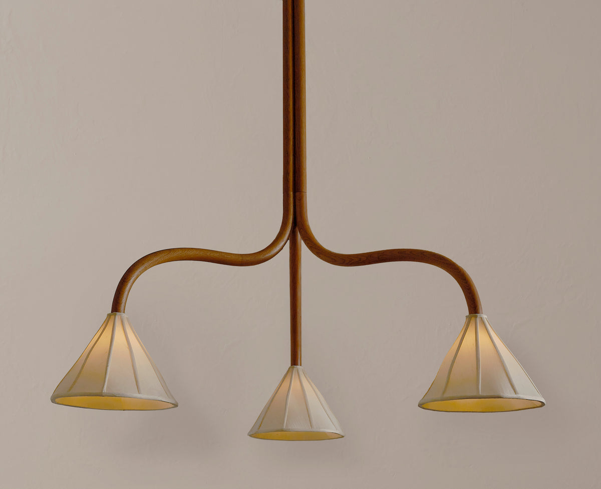 Mulberry Cone Pendant - Trio