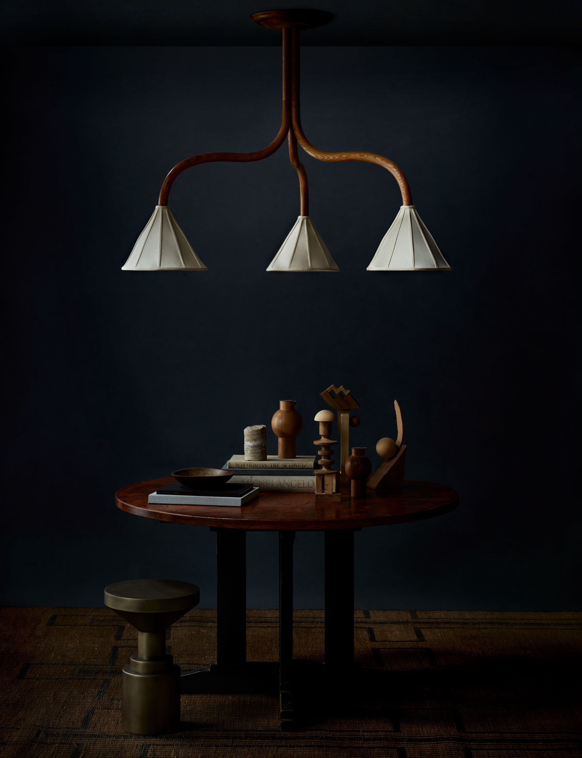 Mulberry Cone Pendant - Trio