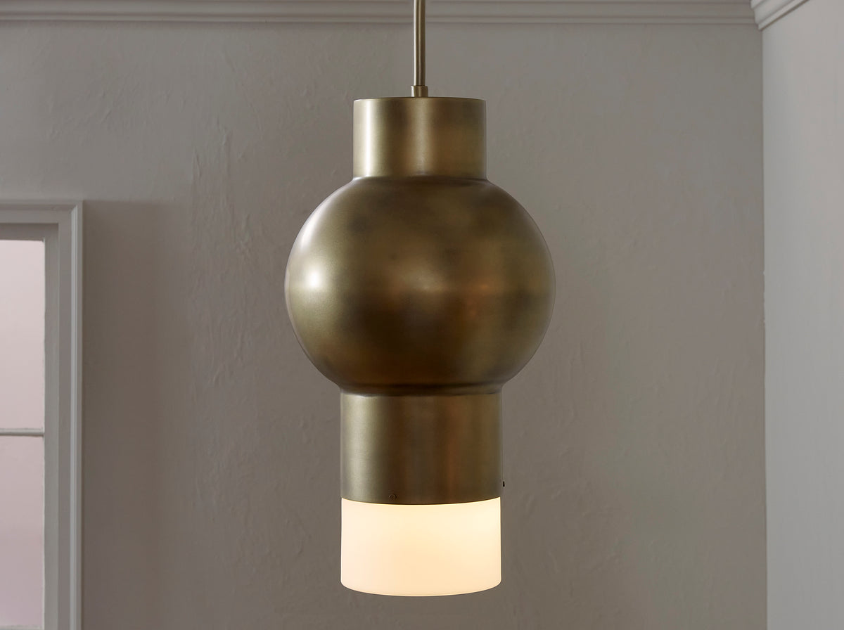 Large, Antique Brass
